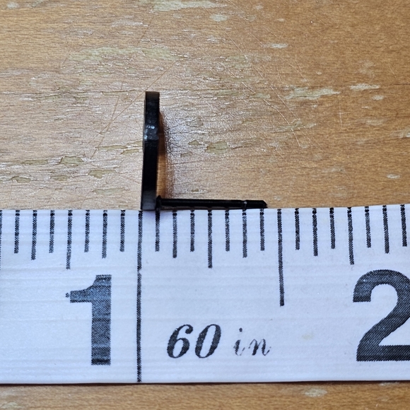 NWT Black Crescent Moon & Stars Stud Earrings - Picture 11 of 11